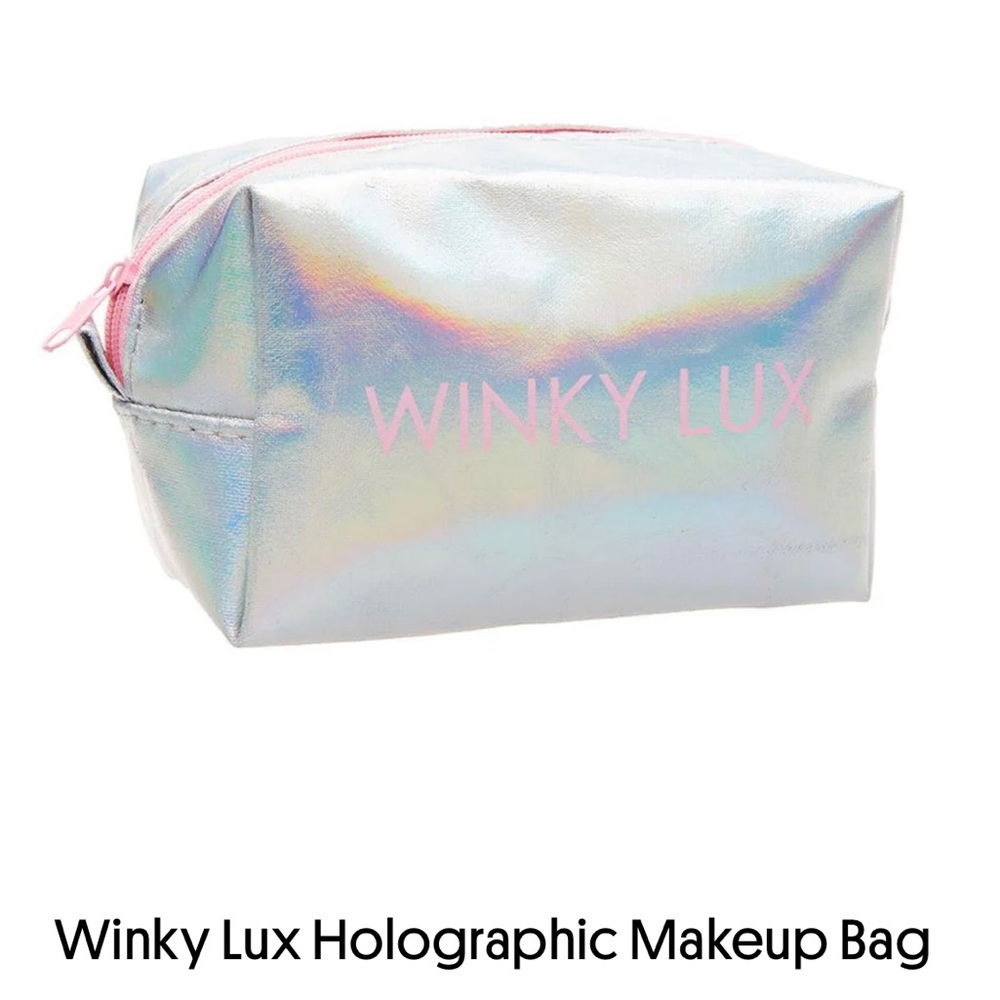 Winky Lux Holographic Makeup Bag